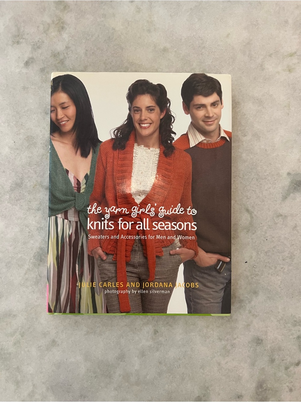 The Yarn Girl's Guide to Knits for All Seasons - Orange Cover